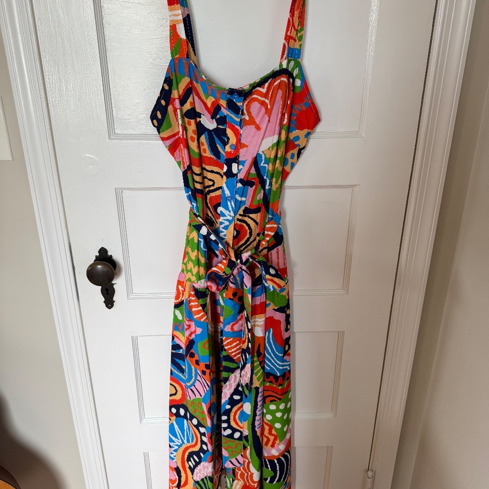 Avara Bold Midi Dress